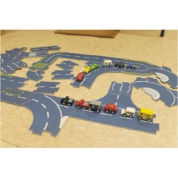 Roadway systeem (puzzel verkeerstapijt)
