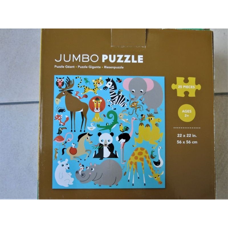 Jumbo Puzzel werelddieren