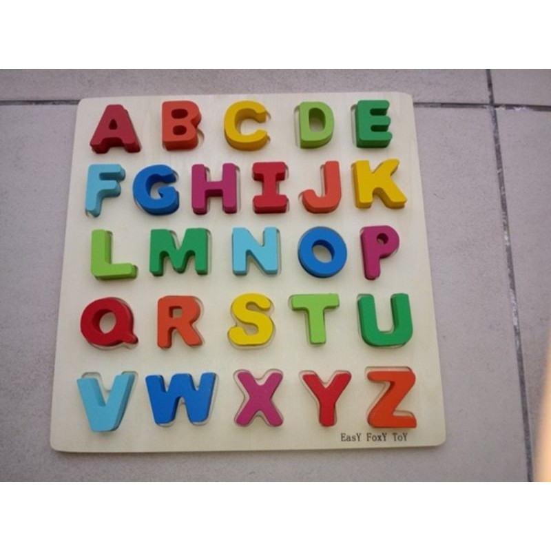 Inlegpuzzel Letters
